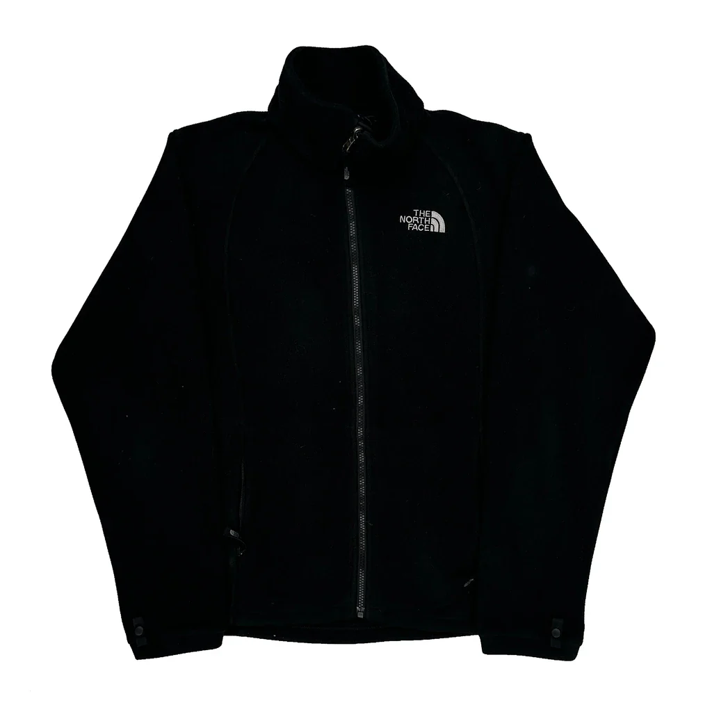 The North Face Fleece Jacket - Large Black Polyester