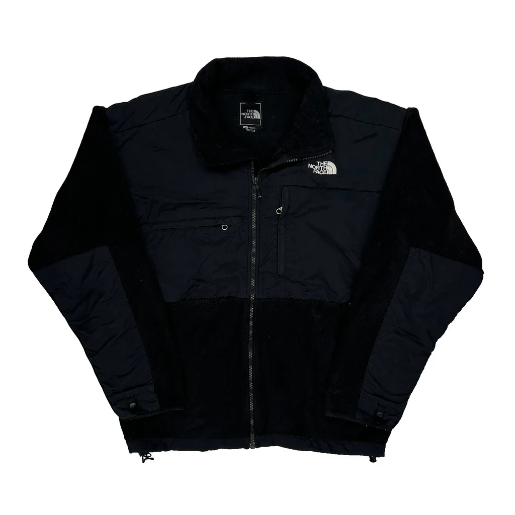 The North Face Denali Fleece Jacket - Large Black Polyester