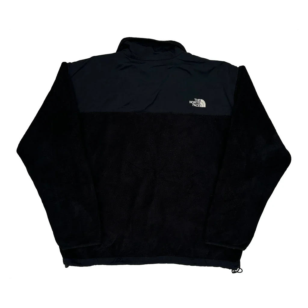 The North Face Denali Fleece Jacket - Large Black Polyester - Image 2