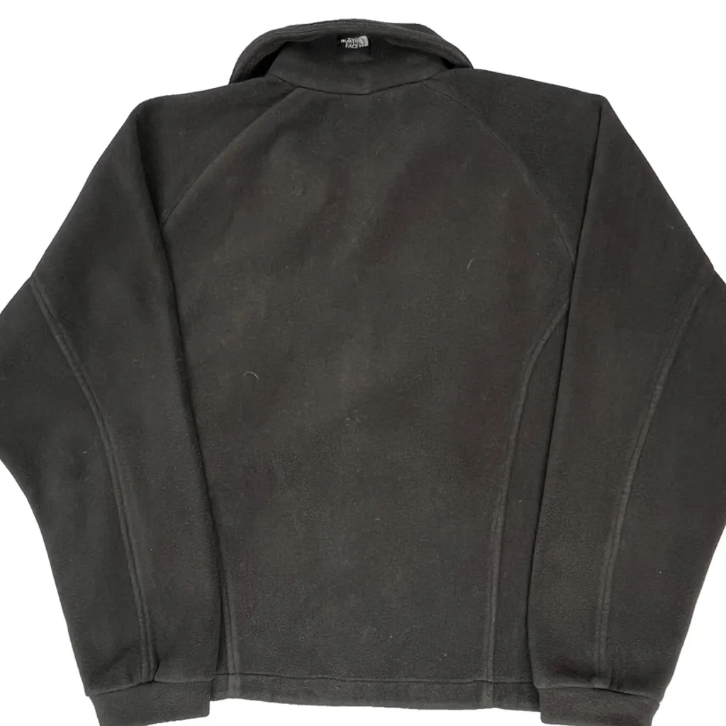 The North Face Fleece Jacket - Large Black Polyester - Image 7