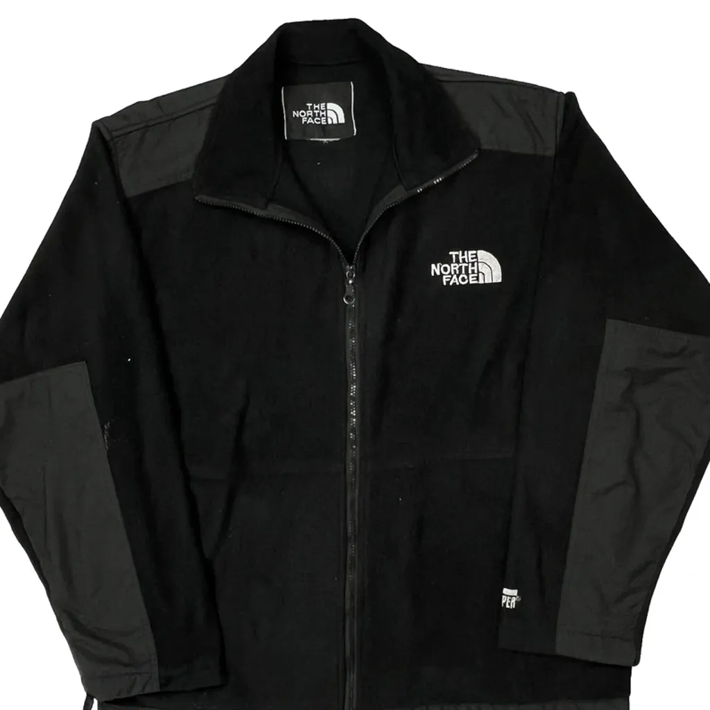 The North Face Fleece Jacket - Large Black Polyester - Image 5