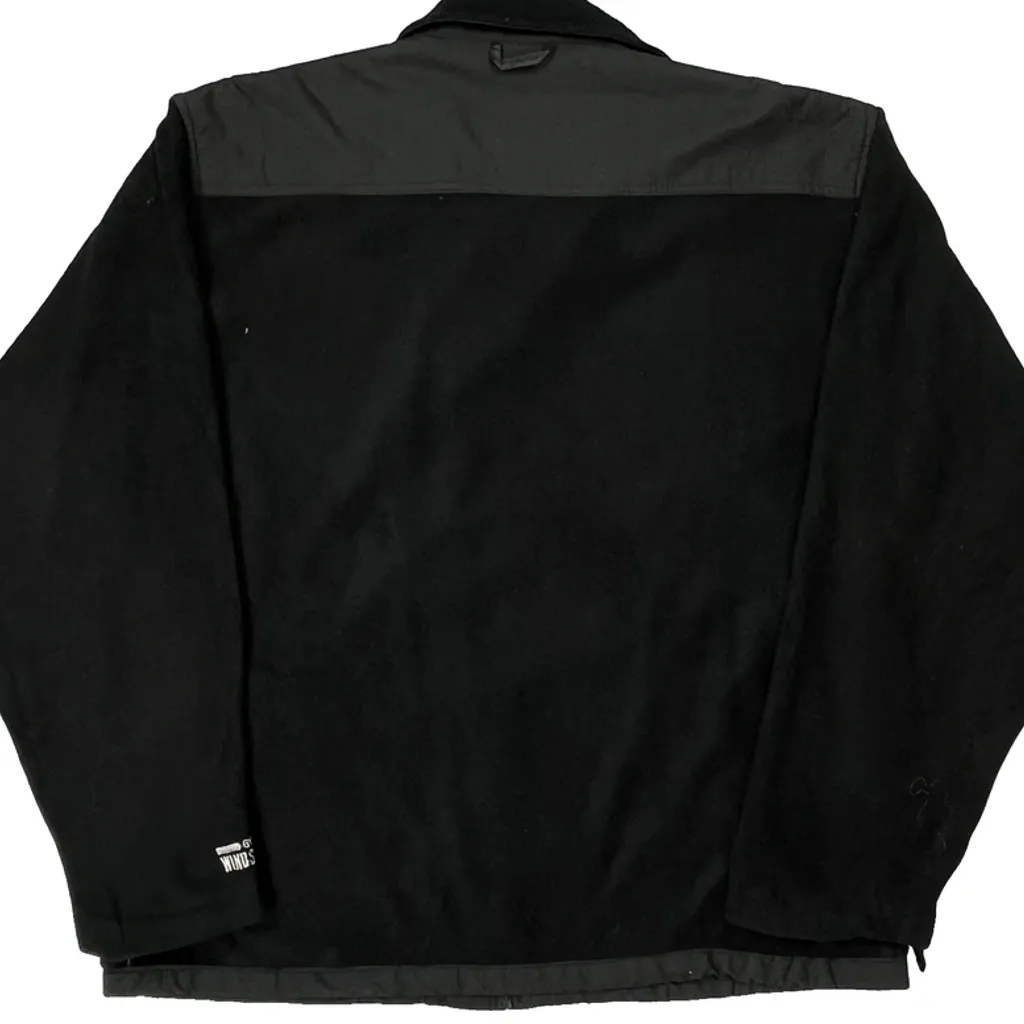 The North Face Fleece Jacket - Large Black Polyester - Image 8