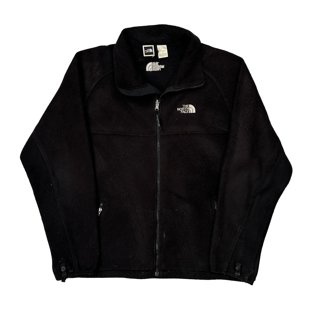 The North Face Fleece Jacket - Large Black Polyester