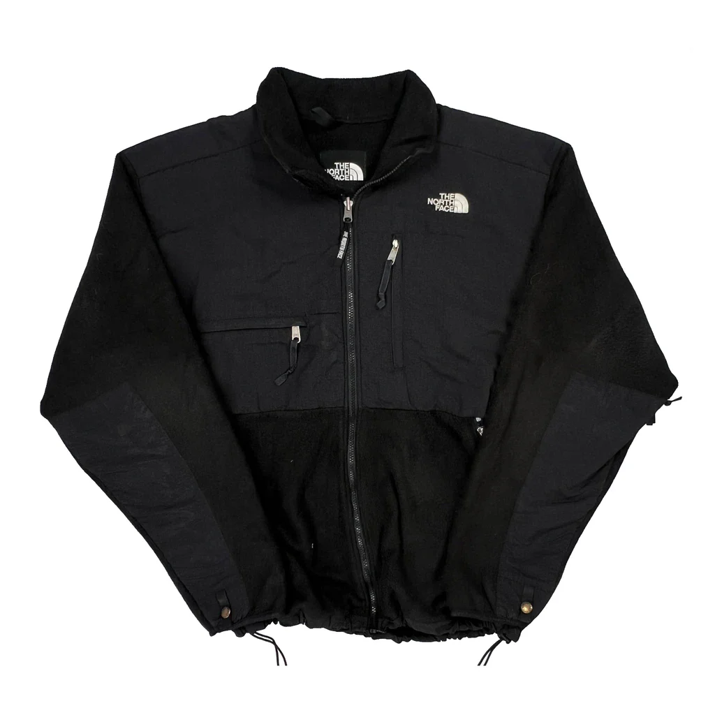 The North Face Denali Fleece Jacket - Large Black Nylon
