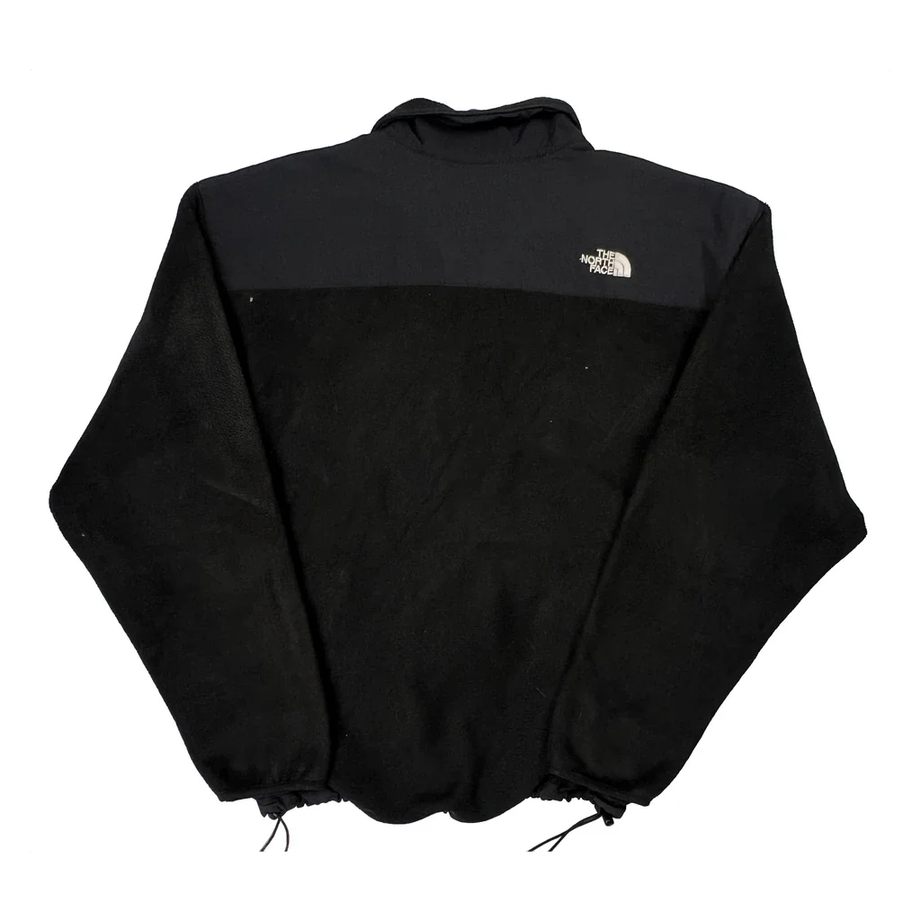 The North Face Denali Fleece Jacket - Large Black Nylon - Image 2