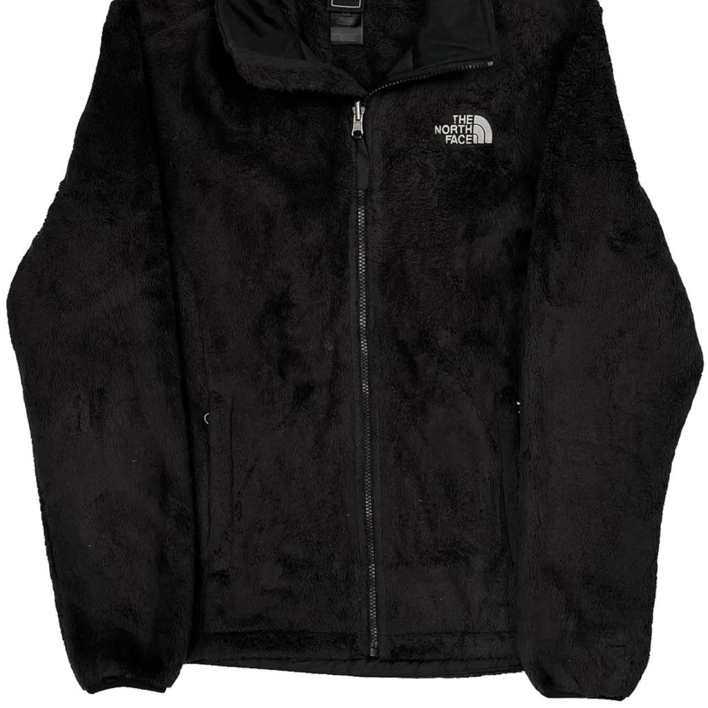 The North Face Fleece Jacket - Large Black Polyester - Image 5