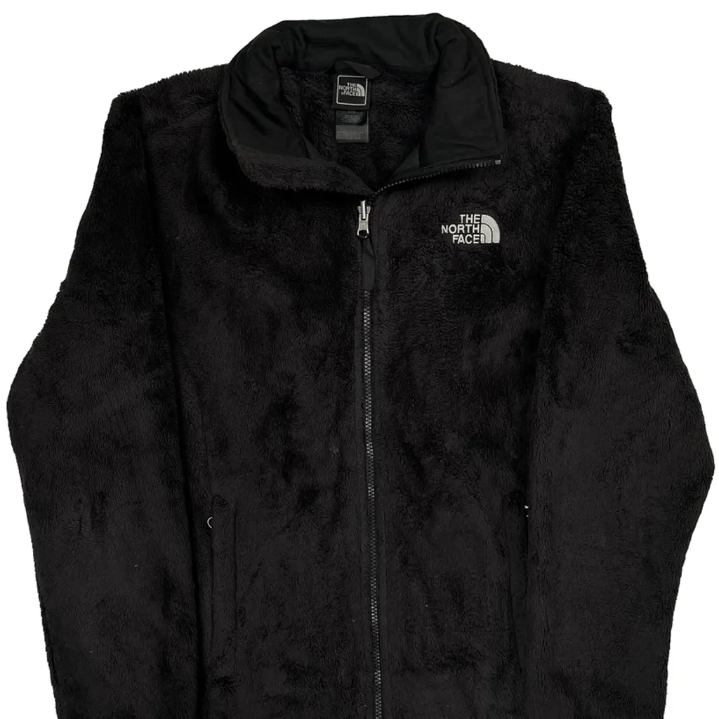 The North Face Fleece Jacket - Large Black Polyester - Image 6