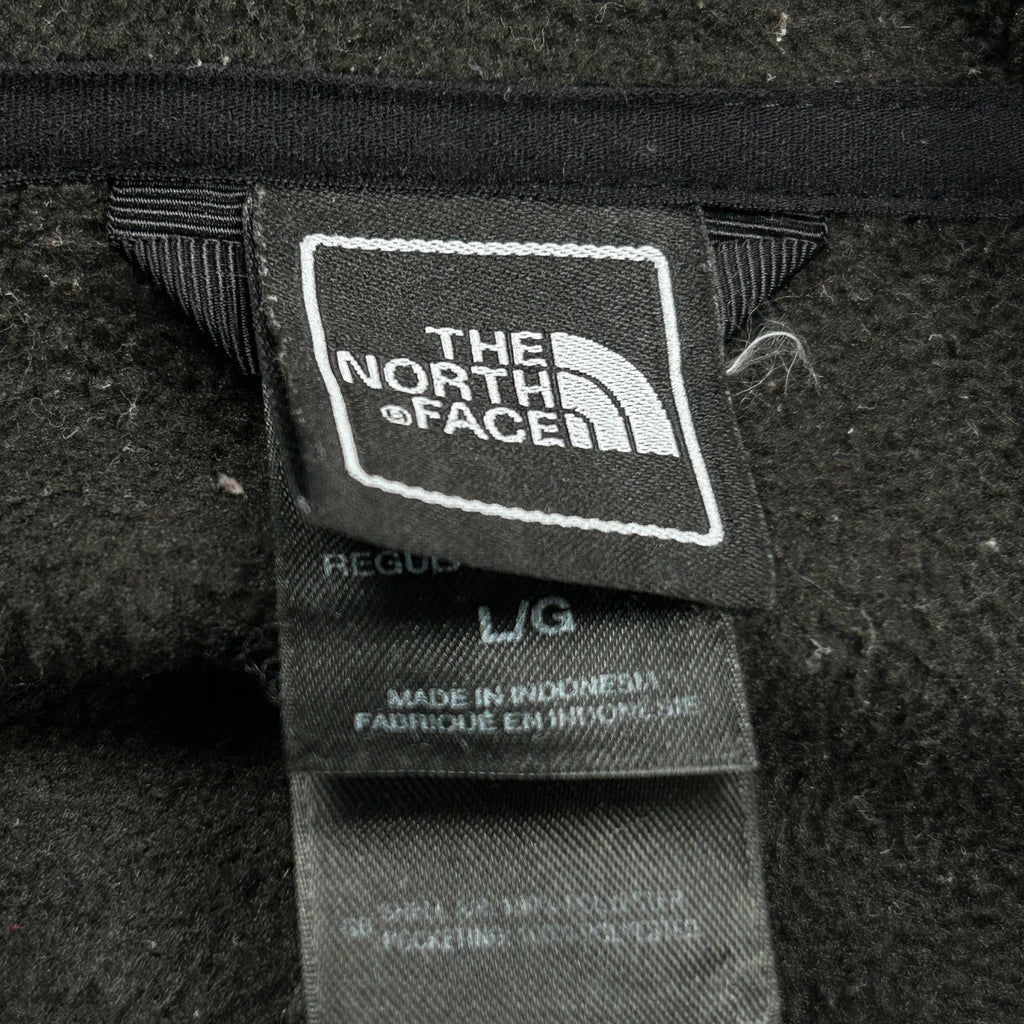 The North Face Fleece Jacket - Large Black Polyester - Image 3
