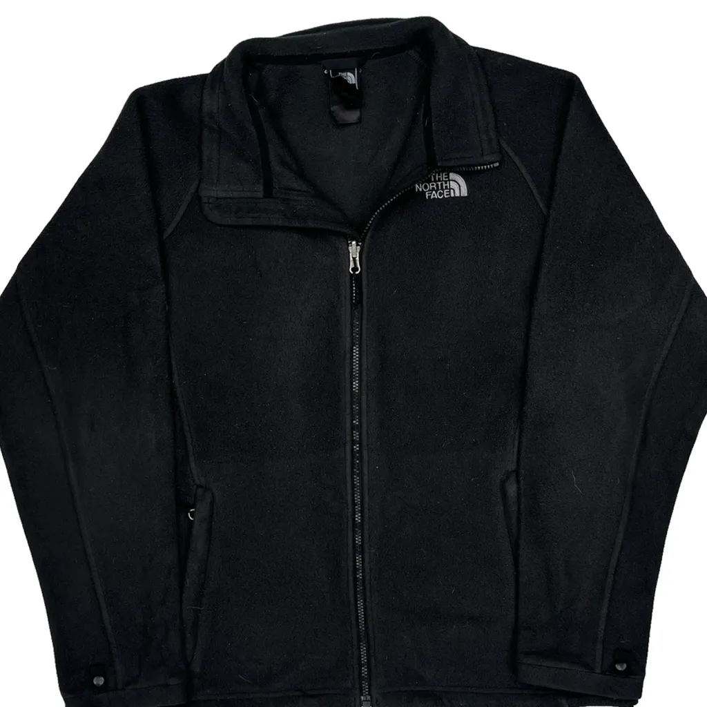 The North Face Fleece Jacket - Large Black Polyester - Image 6