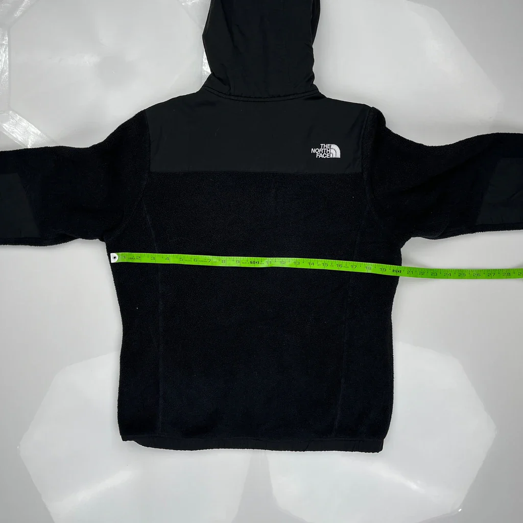 The North Face Denali Fleece Jacket - Large Black Polyester - Image 3