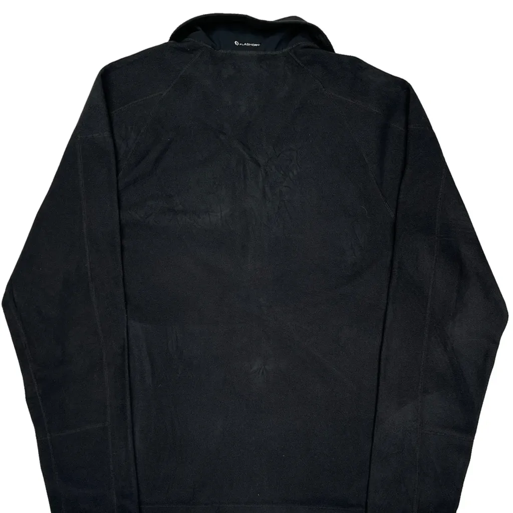 The North Face Fleece Jacket - Large Black Polyester - Image 9