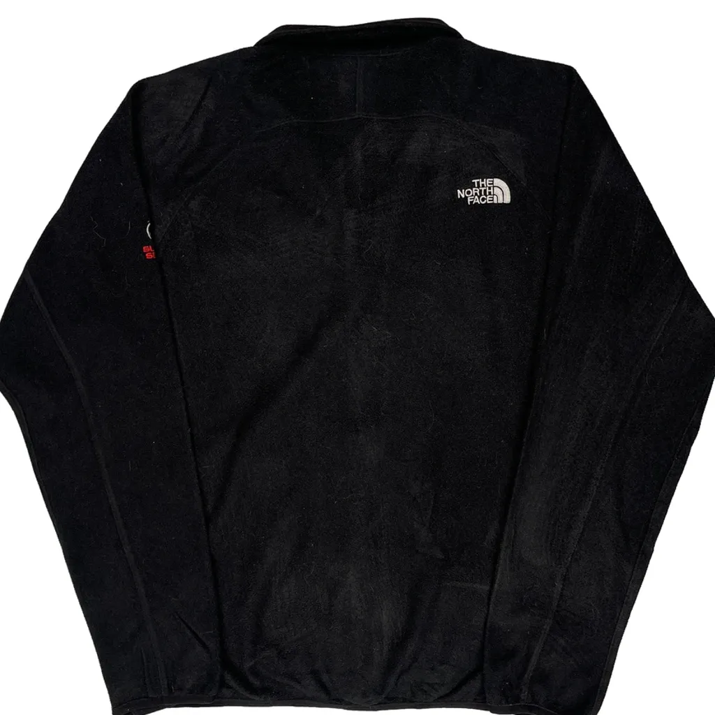 The North Face Fleece Jacket - Large Black Polyester - Image 8