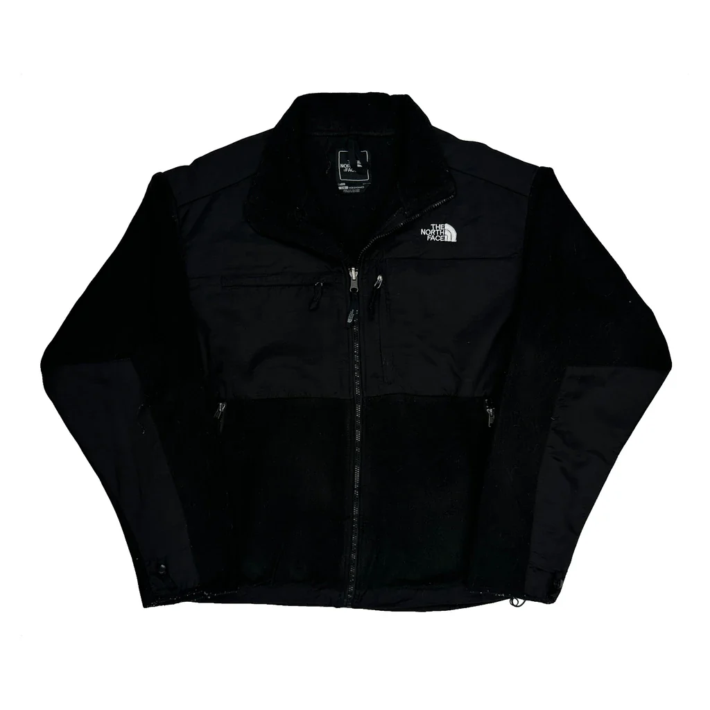 The North Face Fleece Jacket - Large Black Polyester