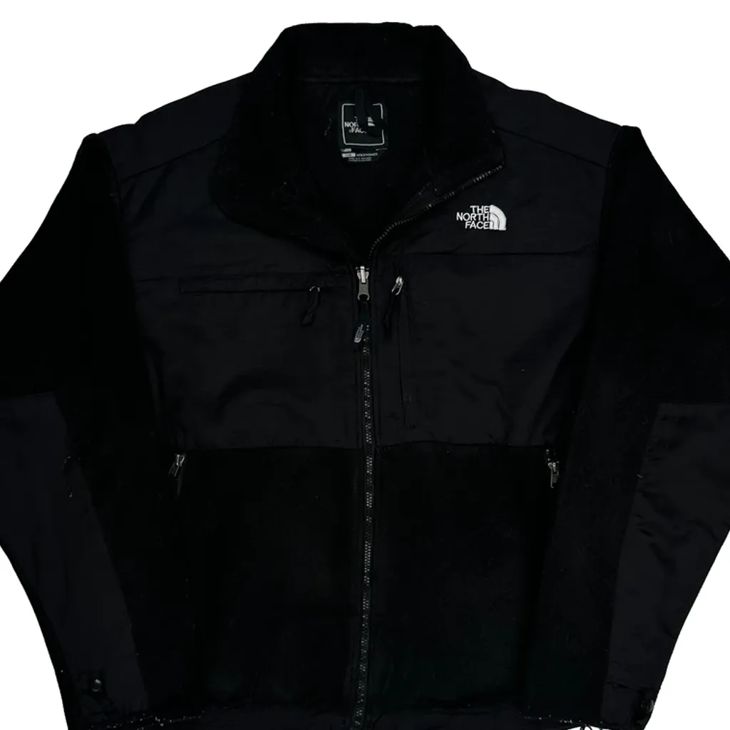 The North Face Fleece Jacket - Large Black Polyester - Image 4
