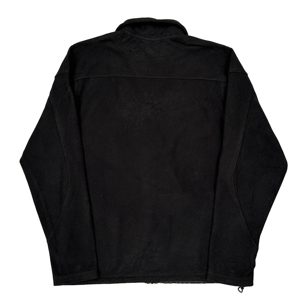 The North Face Fleece Jacket - Large Black Polyester - Image 2