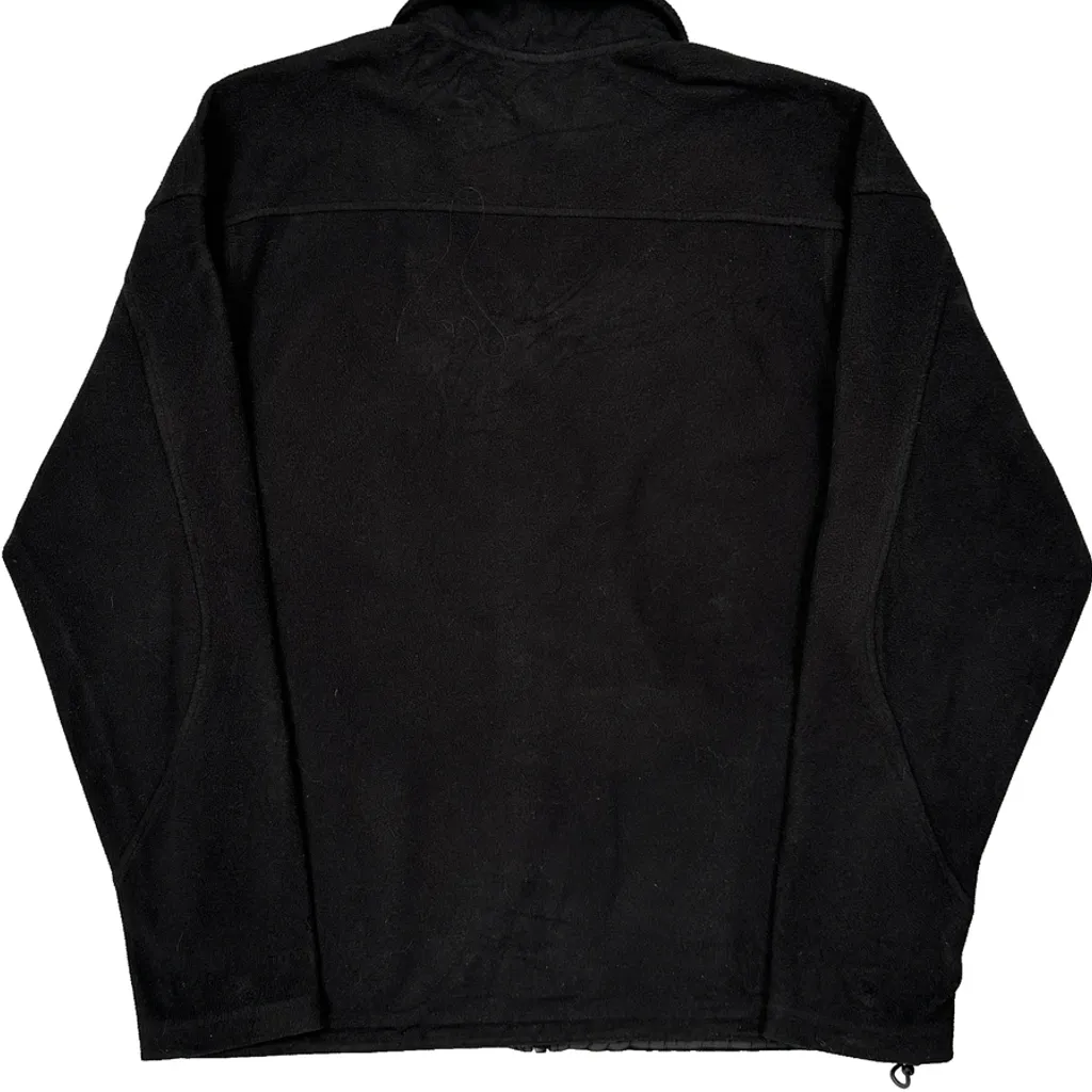 The North Face Fleece Jacket - Large Black Polyester - Image 7