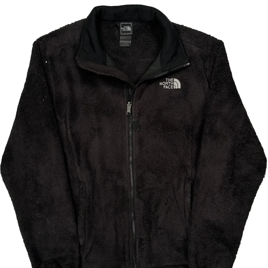 The North Face Fleece Jacket - Large Black Polyester - Image 5