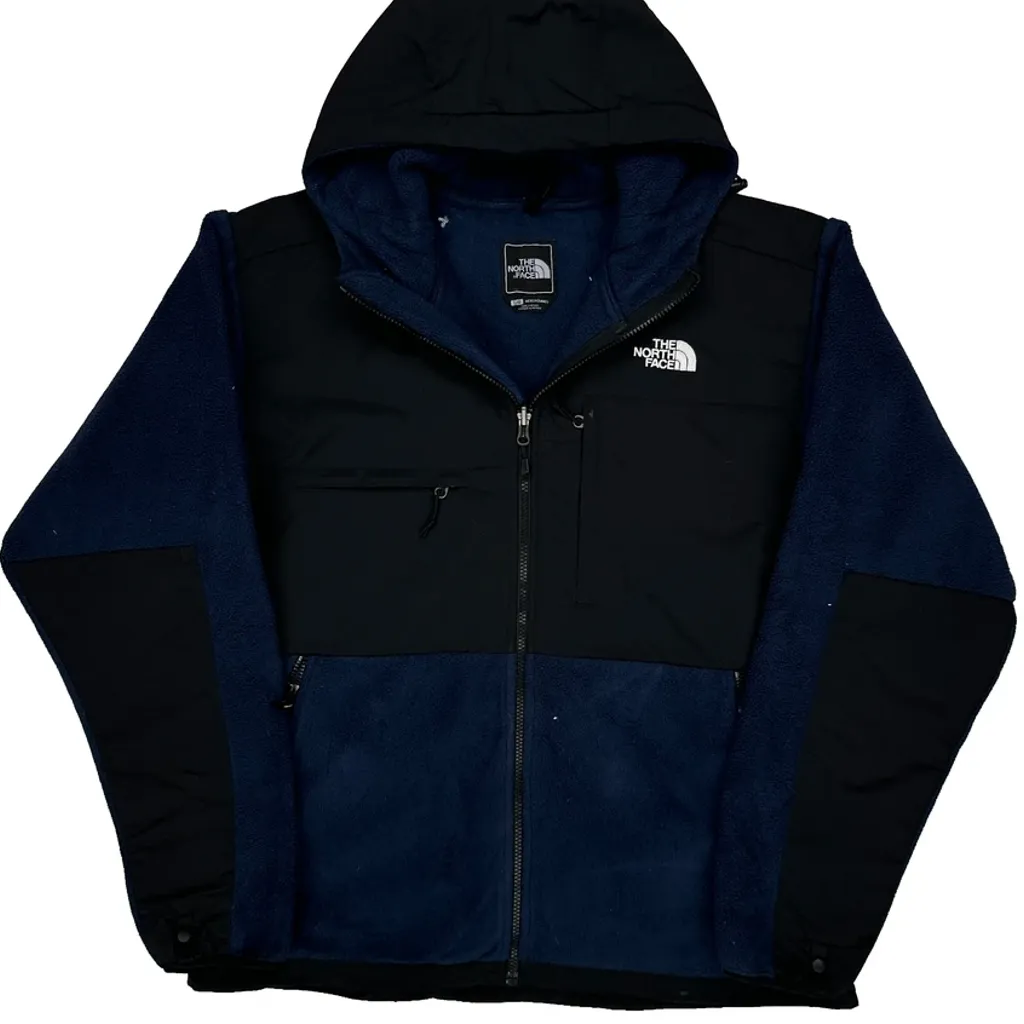 The North Face Fleece Jacket - Large Black Polyester - Image 4