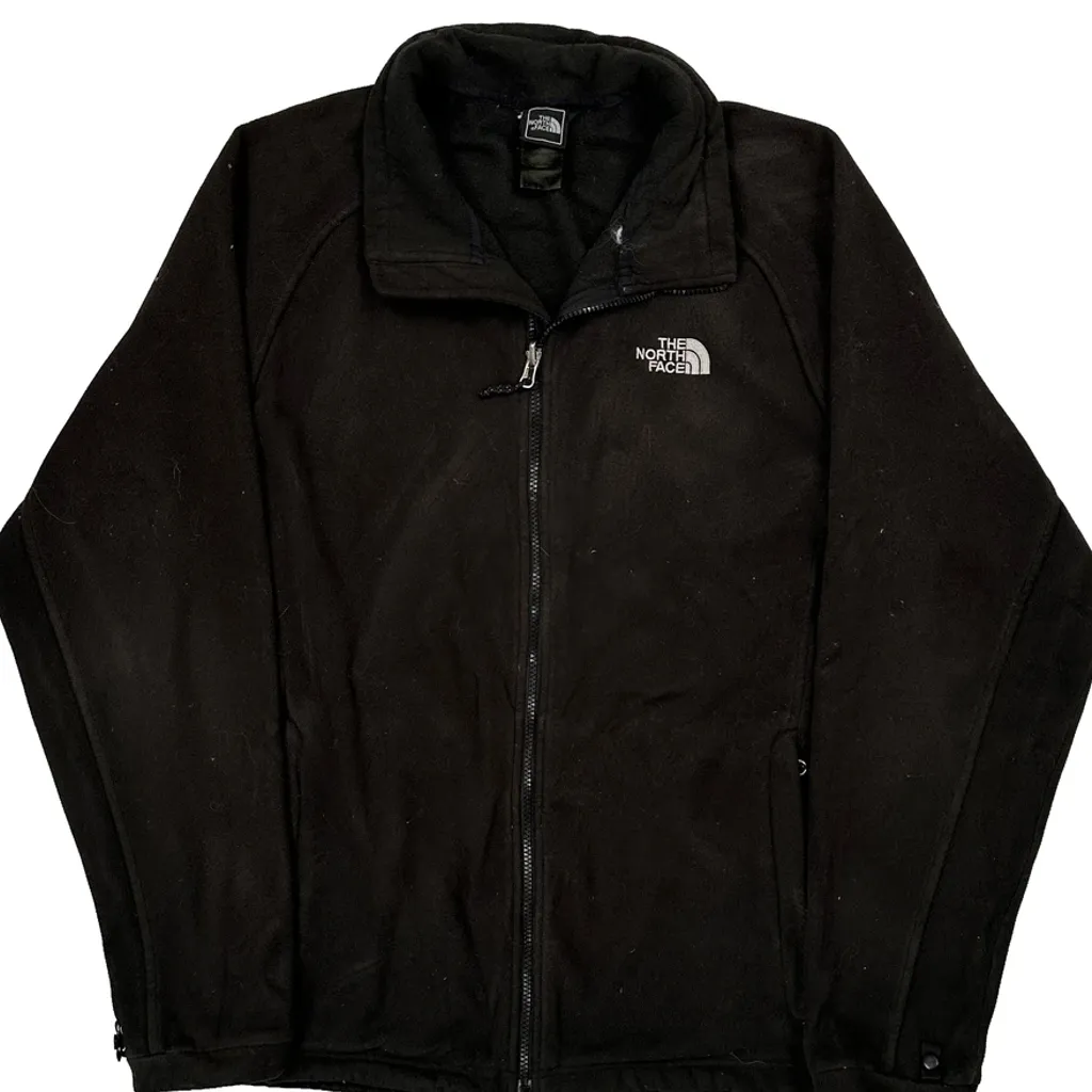 The North Face Fleece Jacket - Large Black Polyester - Image 6