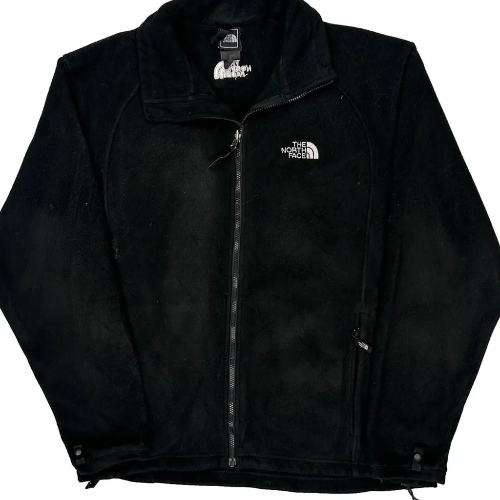 The North Face Fleece Jacket - Large Black Polyester - Image 4