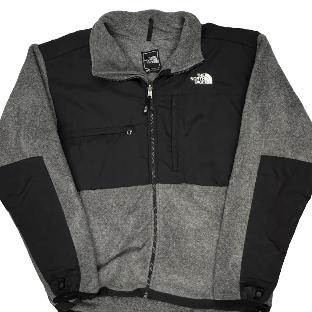 The North Face Fleece Jacket - Large Black Polyester - Image 4