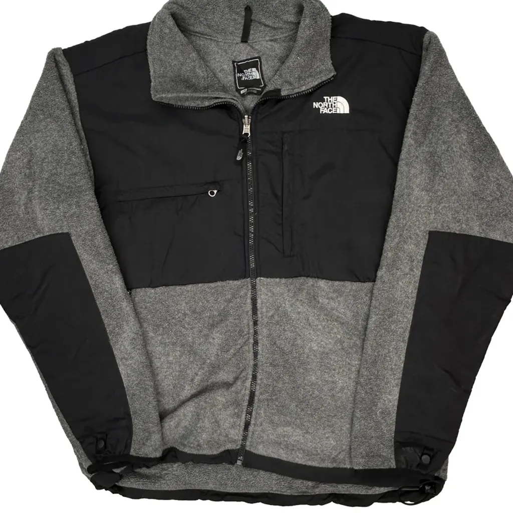 The North Face Fleece Jacket - Large Black Polyester - Image 5