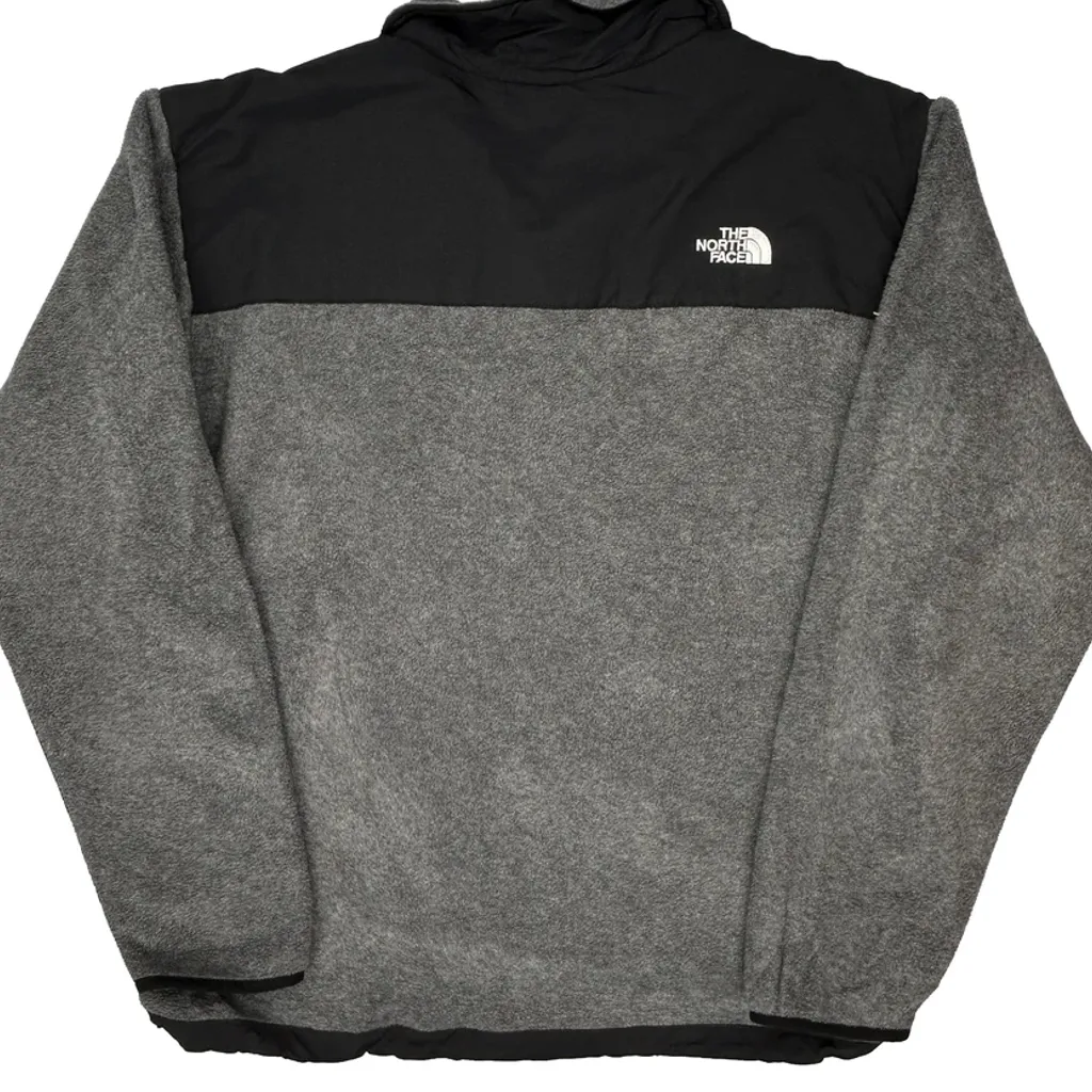 The North Face Fleece Jacket - Large Black Polyester - Image 7