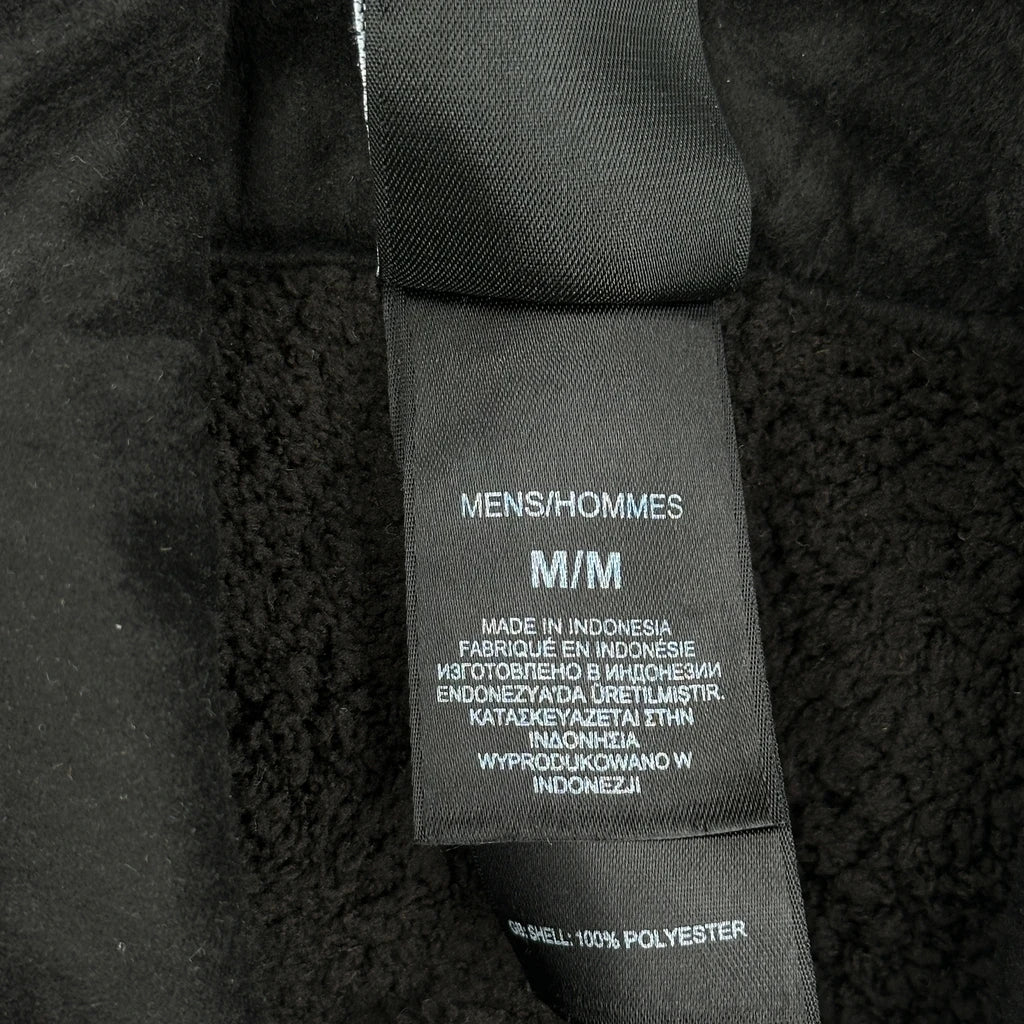 The North Face Fleece Jacket - Medium Black Polyester - Image 3