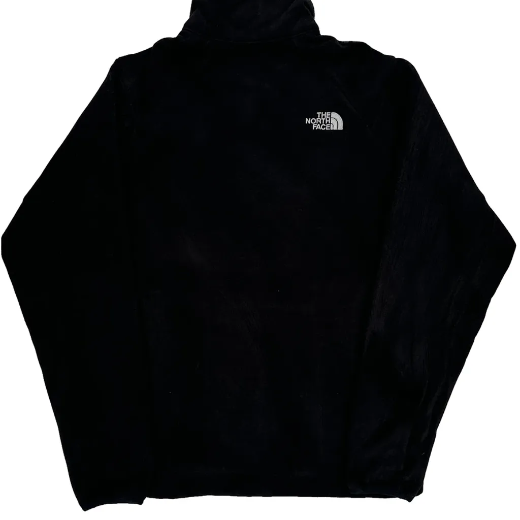 The North Face Fleece Jacket - Medium Black Polyester - Image 8