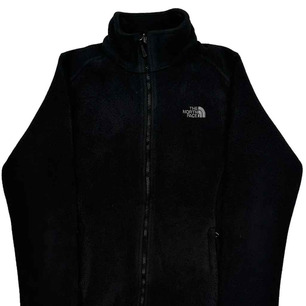 The North Face Fleece Jacket - Medium Black Polyester - Image 5