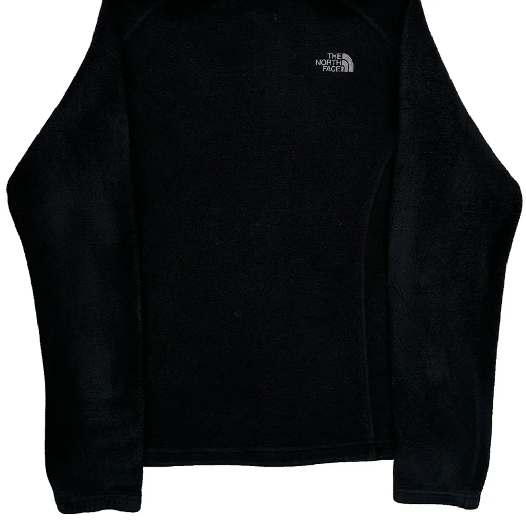 The North Face Fleece Jacket - Medium Black Polyester - Image 6