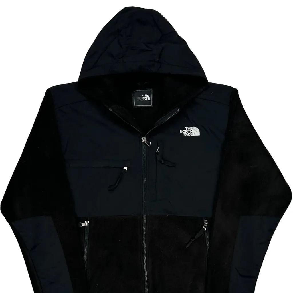 The North Face Denali Fleece Jacket - Medium Black Polyester - Image 5