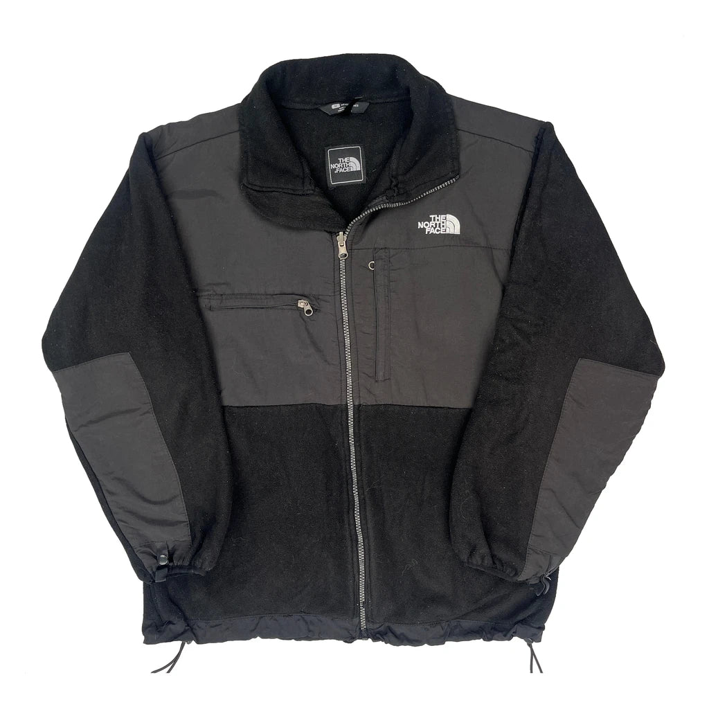 The North Face Denali Fleece Jacket - Medium Black Polyester