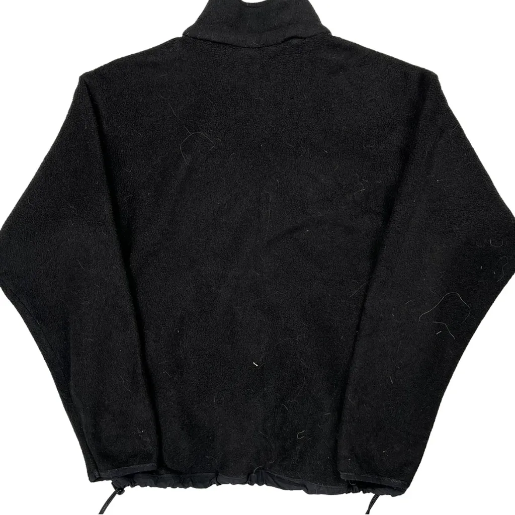The North Face Fleece Jacket - Medium Black Polyester - Image 7