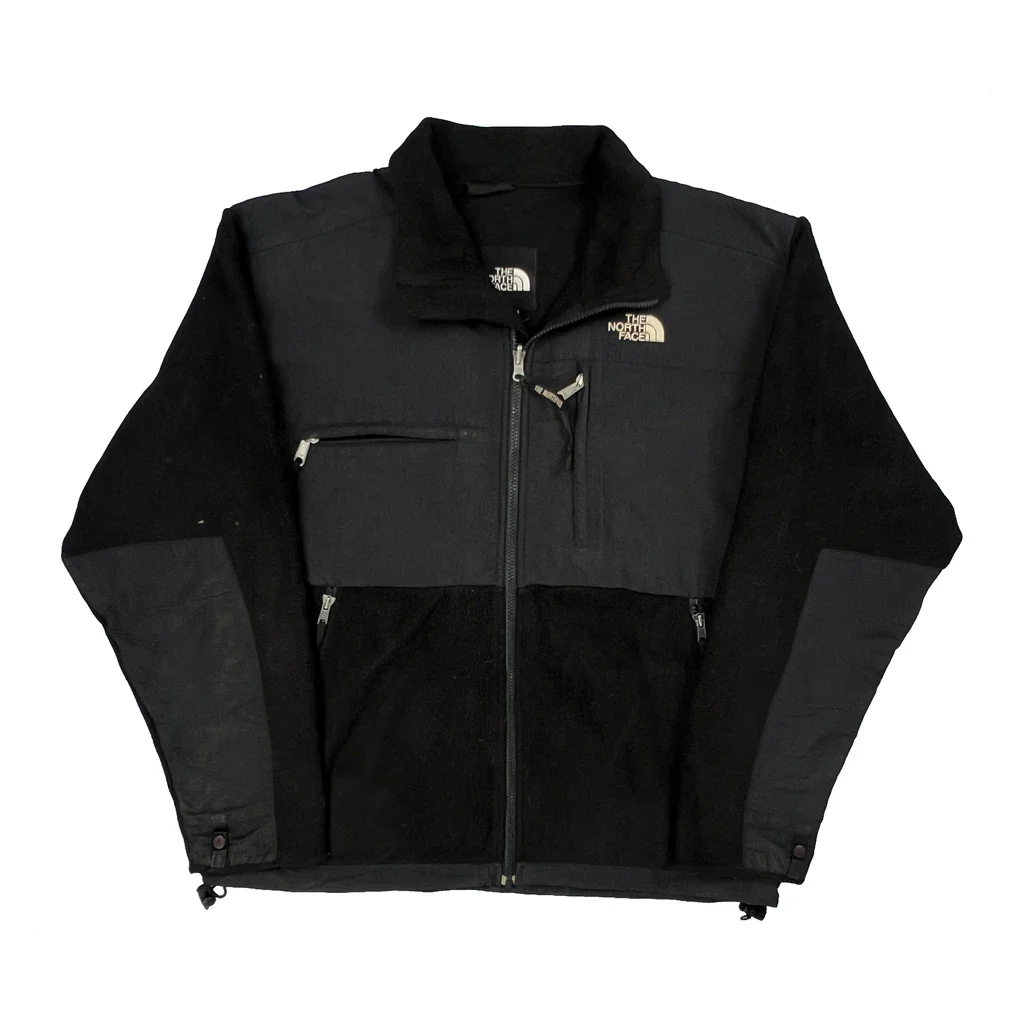 The North Face Denali Fleece Jacket - Medium Black Polyester