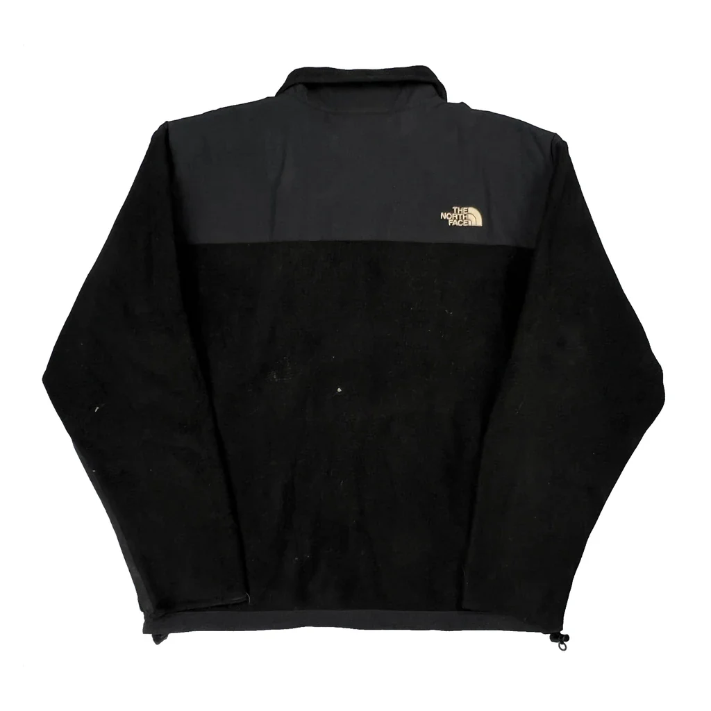 The North Face Denali Fleece Jacket - Medium Black Polyester - Image 2