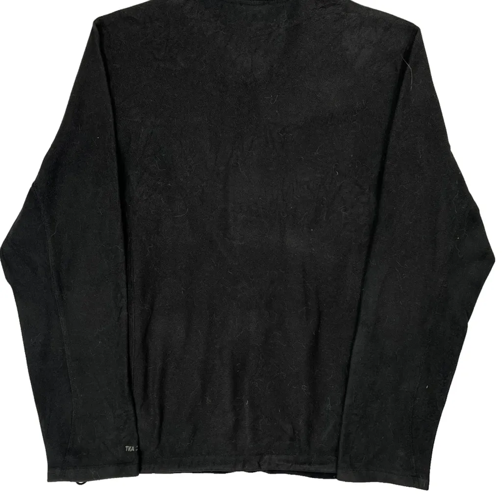 The North Face Fleece Jacket - Medium Black Polyester - Image 7