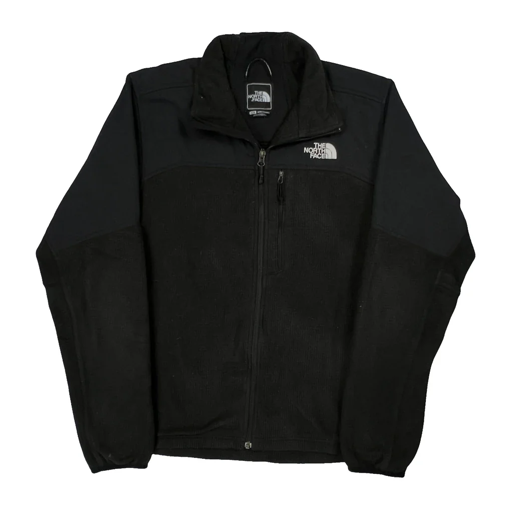 The North Face Fleece Jacket - Medium Black Polyester
