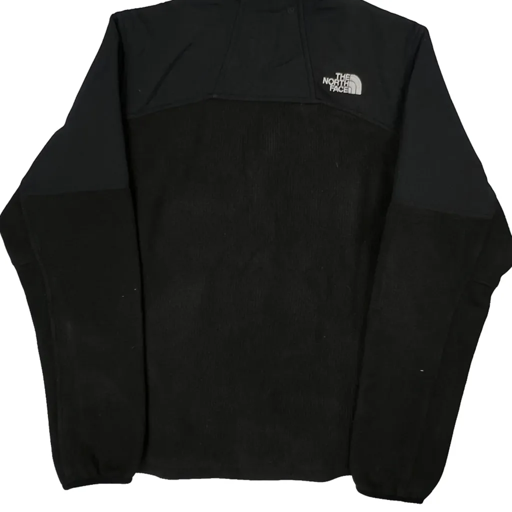 The North Face Fleece Jacket - Medium Black Polyester - Image 6
