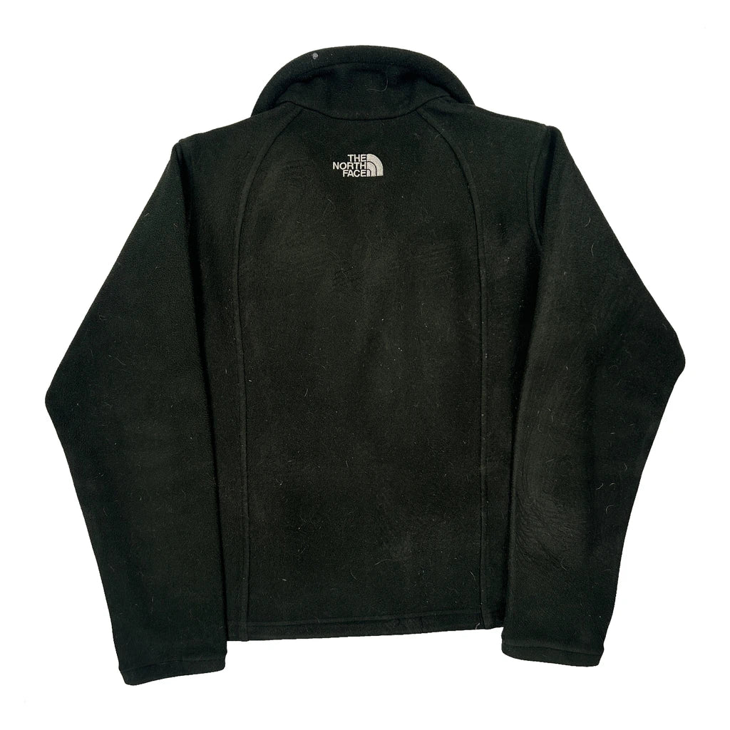 The North Face Fleece Jacket - Medium Black Polyester - Image 2