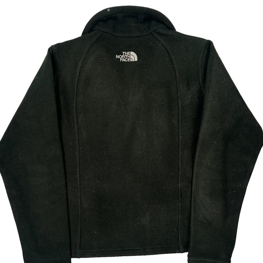 The North Face Fleece Jacket - Medium Black Polyester - Image 6