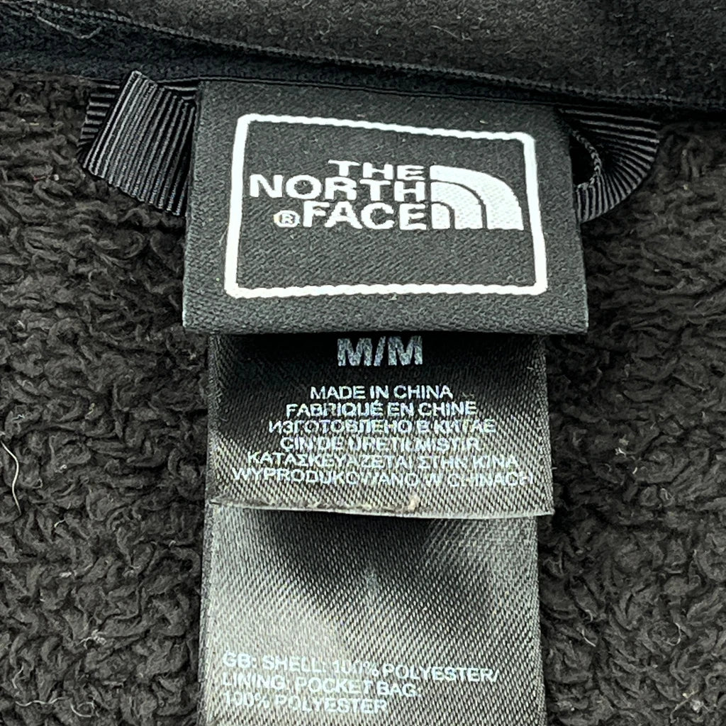 The North Face Fleece Jacket - Medium Black Polyester - Image 3