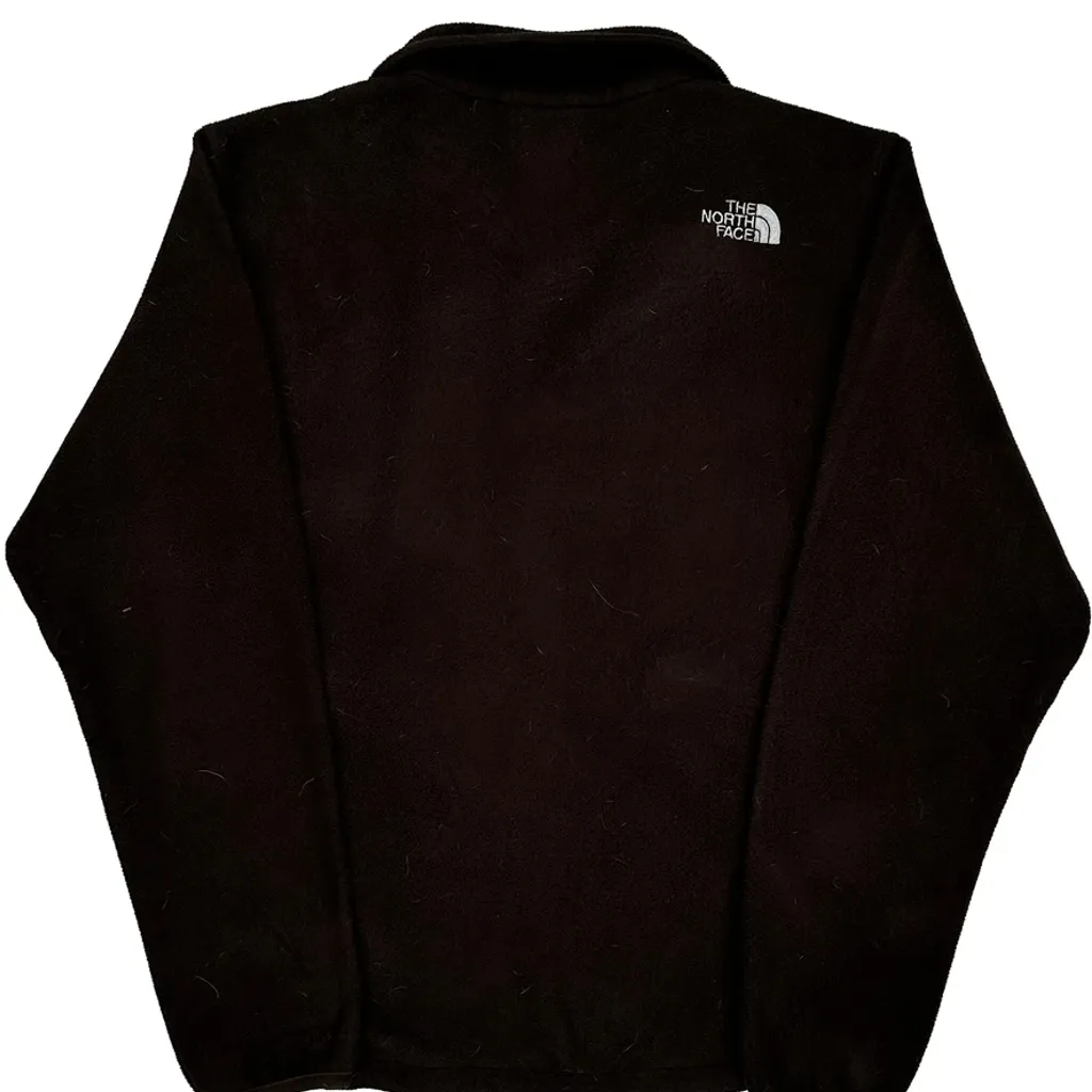 The North Face Fleece Jacket - Medium Black Polyester - Image 7