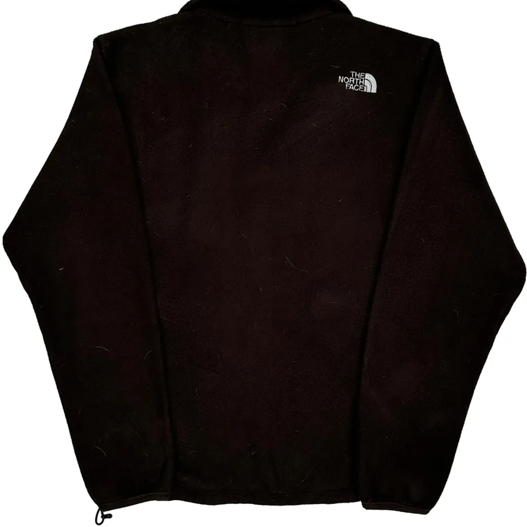 The North Face Fleece Jacket - Medium Black Polyester - Image 8