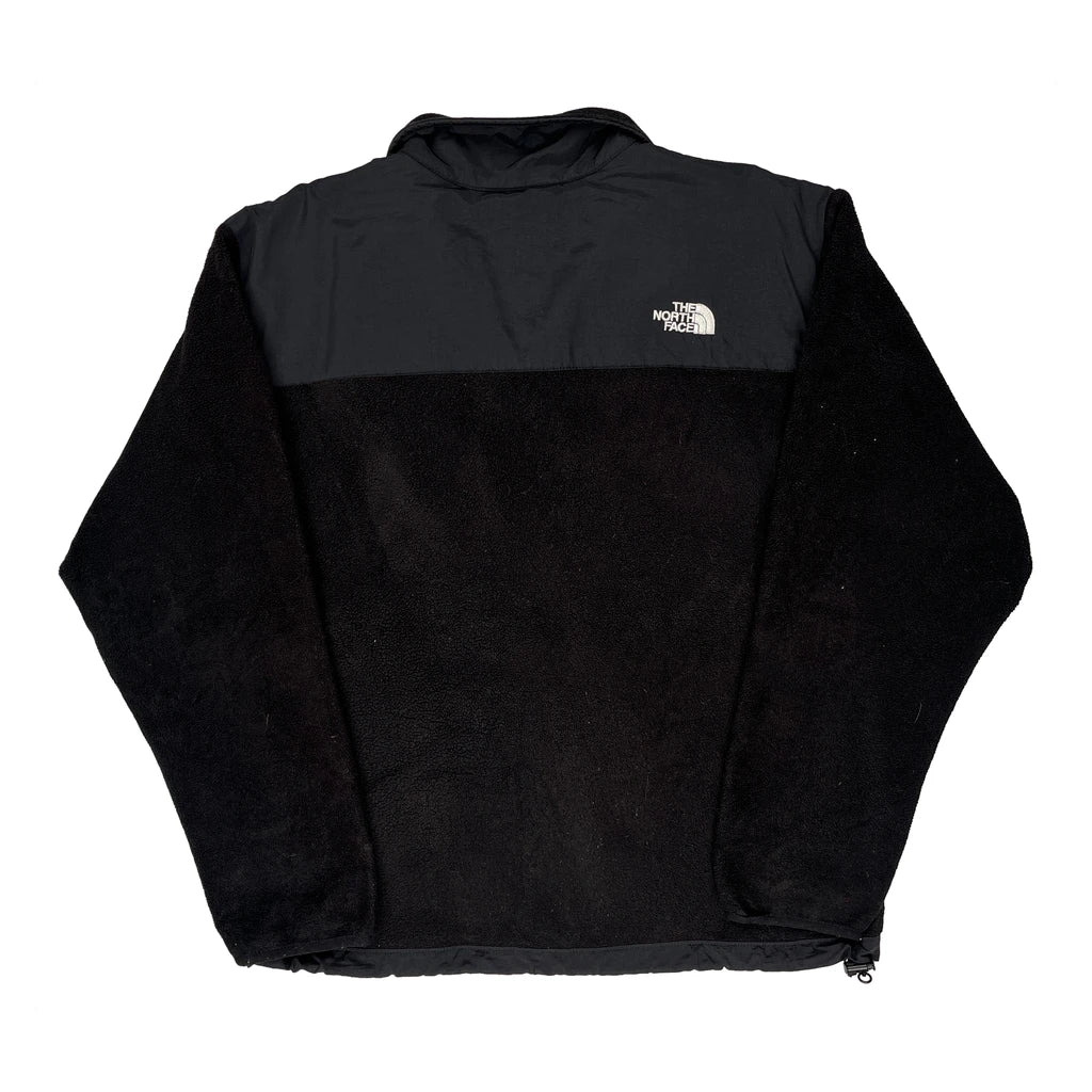 The North Face Denali Fleece Jacket - Medium Black Polyester - Image 2