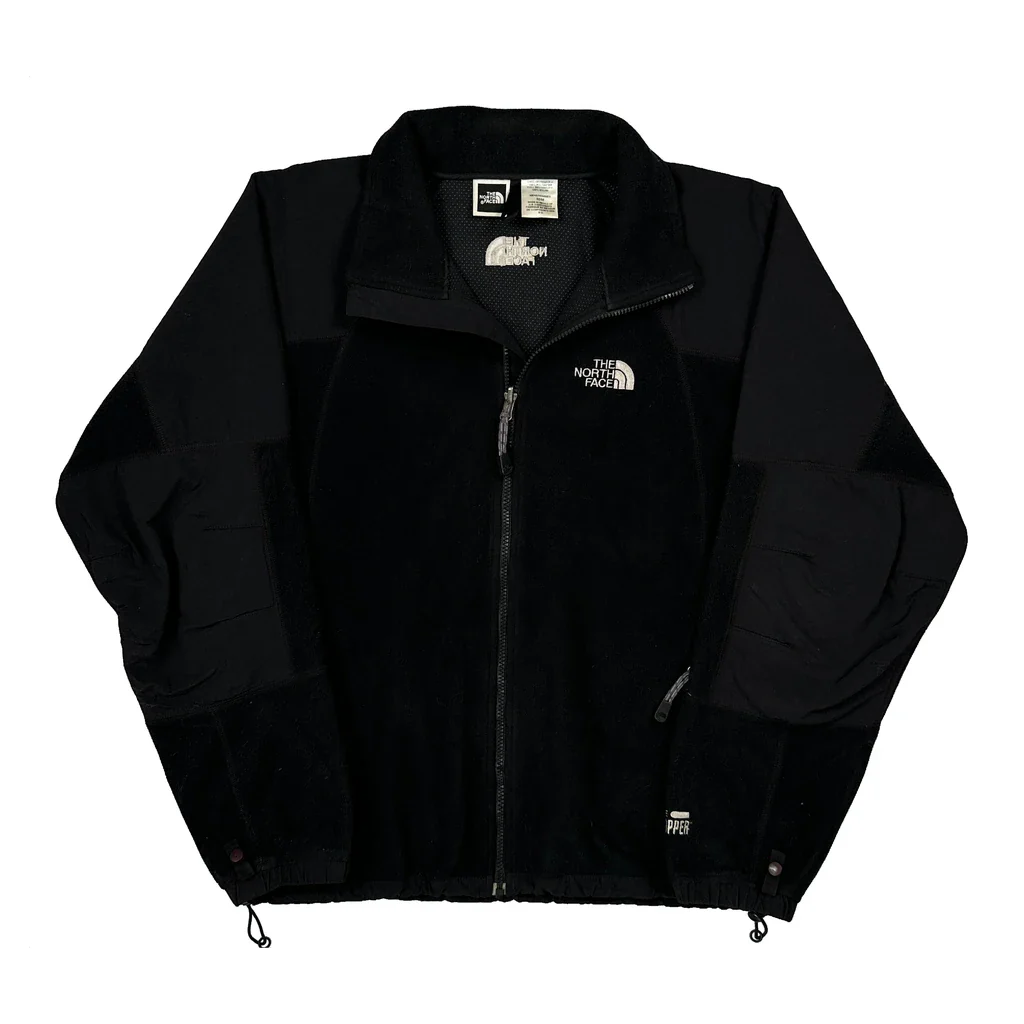 The North Face Fleece Jacket - Medium Black Polyester