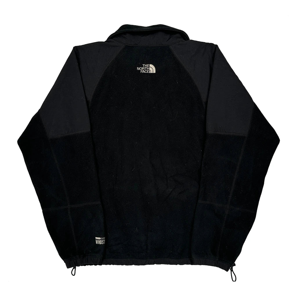 The North Face Fleece Jacket - Medium Black Polyester - Image 2
