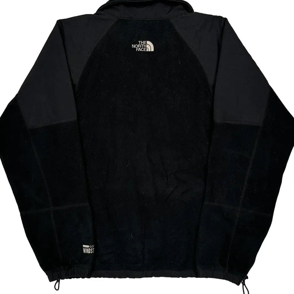 The North Face Fleece Jacket - Medium Black Polyester - Image 7