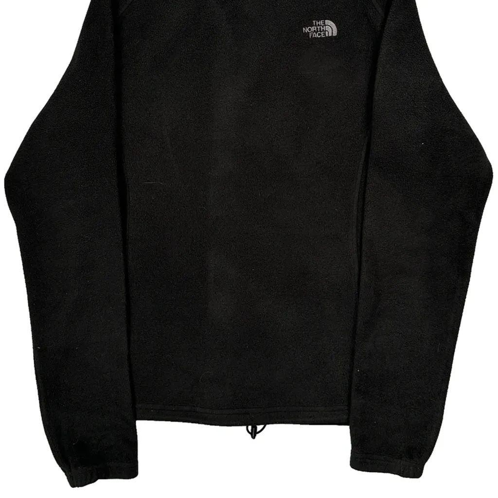 The North Face Fleece Jacket - Medium Black Polyester - Image 7