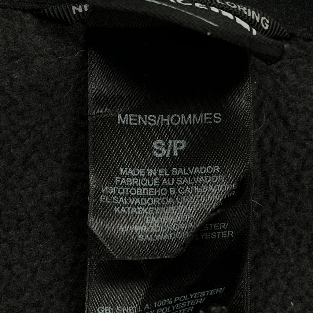 The North Face Fleece Jacket - Small Black Polyester - Image 4